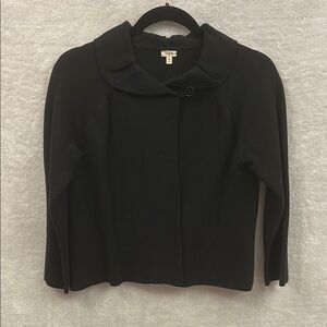 J. Crew Black Sweater Blazer